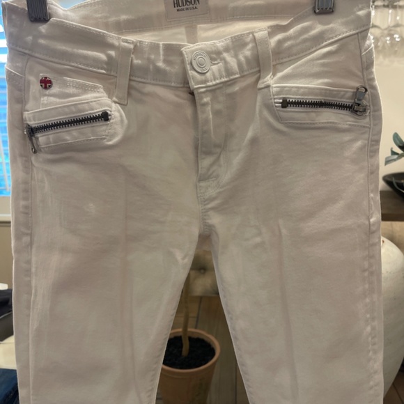 Hudson white skinny jeans - Picture 2 of 4
